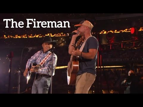 George Strait - The Fireman ♬ Feat. Kenny Chesney (Live From AT&T Stadium) [2014 Version]