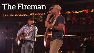 George Strait - The Fireman ♬ Feat. Kenny Chesney (Live From AT&amp;T Stadium) [2014 Version]