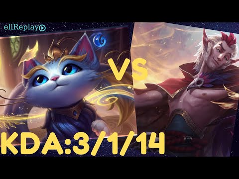 Yuumi Support vs Rakan - KDA: 3/ 1/ 14    | EUNE Challenger  | # LeagueofLegends