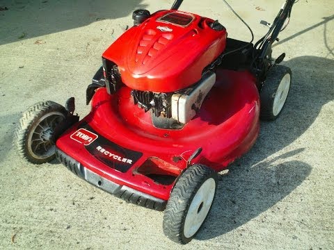 How to fix the throttle on a Toro self propelled mower