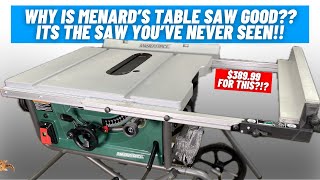 The Least Known Table Saw On The Market!?! || MasterForce Table Saw || Full Review