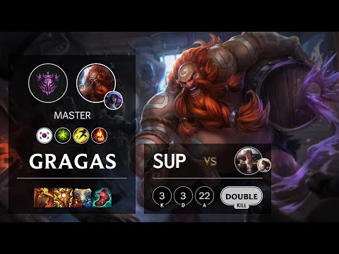 Gragas Support vs Sett - KR Master Patch 11.11