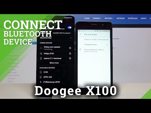 How to Connect Doogee X100 via Bluetooth – Bluetooth Settings