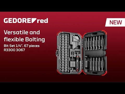 GEDORE red Bit Set 1/4" | R33003067