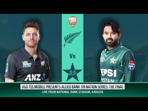 Live | Pakistan vs New Zealand | Tri-Nation Series 2025 FINAL | PCB | M3J1K