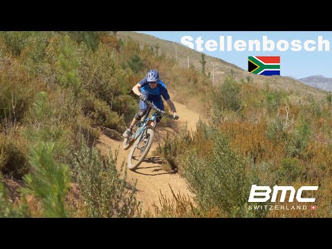 Mountain bike ride in the Jonkershoek Valley (Stellenbosch) with Ludo May