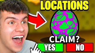 How To FIND ALL EGG LOCATIONS For 100X HUGE CHANCE In Roblox Pet Simulator 99! BACKROOMS EVENT!
