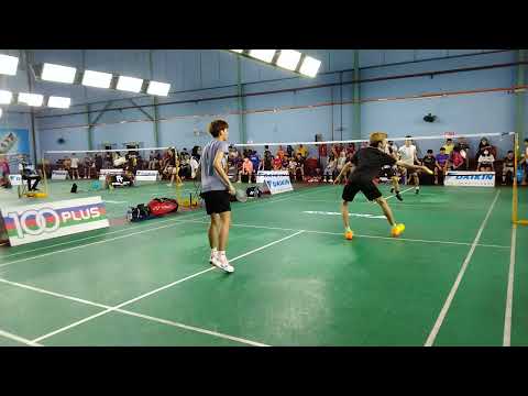 Badminton R16 DAIKIN International Boys Double U21 - Sie Zi Lok / Gavin Ng Vs Wern Soon / Ng In Qin