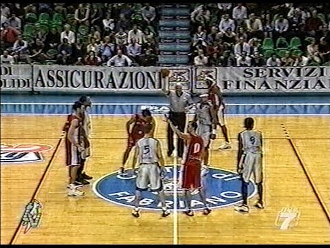 Serie A 2002/'03 Fabriano Basket - Pallacanestro Trieste 77-89