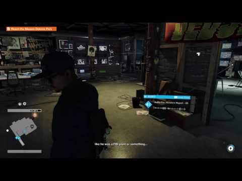 Watch Dogs 2 - Horatio's Report 03 Wrench "Doesn't Care If He Dies" Far Cry Bloodragon Easter Egg