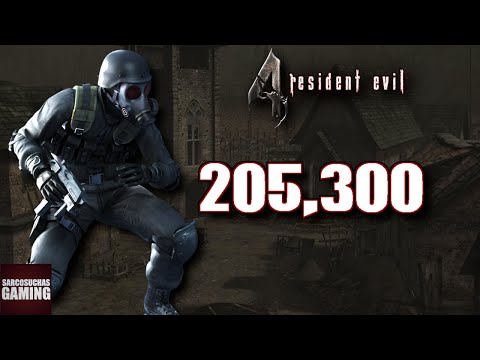 RE4 PC 60fps Mercenaries - HUNK - Village - 205k