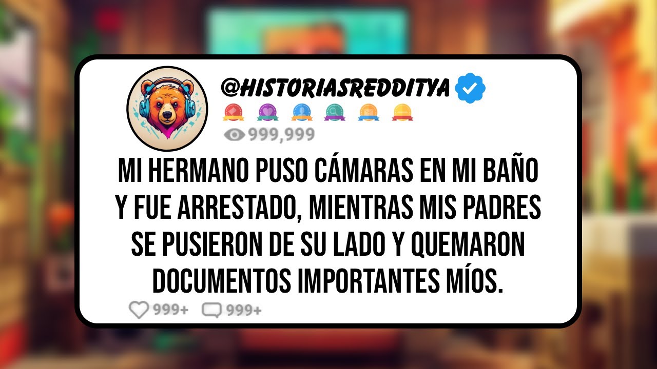 Mi HERMANO Puso Cámaras en mi Baño y Fue ARRESTADO, Mientras mis PADRES se Pusieron de su Lado y ...