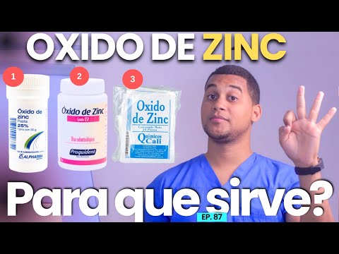 OXIDO DE ZINC PARA QUE SIRVE | 3 COSAS