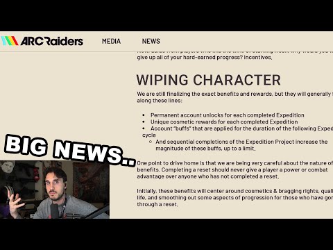 Arc Raiders Announces Wipe Plans!
