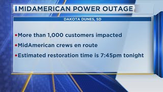 MidAmerican power outage