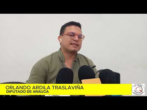 DIPUTADO DE ARAUCA ORLANDO ARDILA EXPLICO QUE EXISTE UN INFORME DE LA DEFORESTACIÓN EN ARAUCA