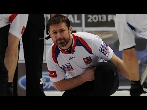CURLING:World Men's Chp 2013 - Draw 10 CZE-DEN