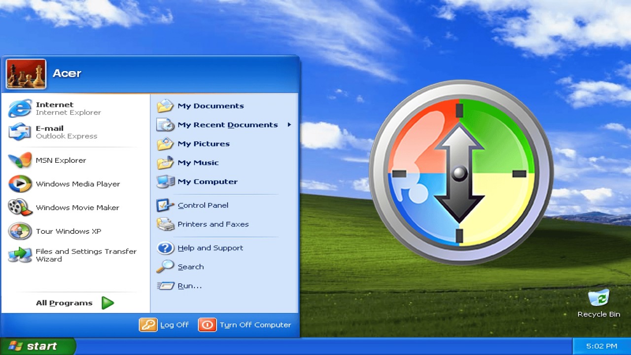 Windows XP - eXPerience Begins! (First Run)