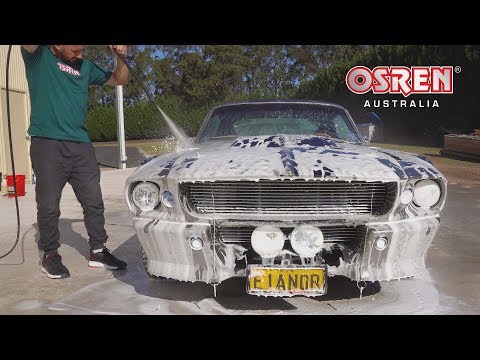 Ford Mustang GT500 Eleanor (Detailed Wash Steps)