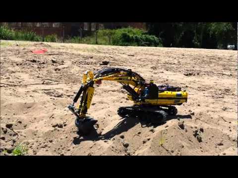 Vidéo LEGO Technic 8043 : La pelleteuse motorisée