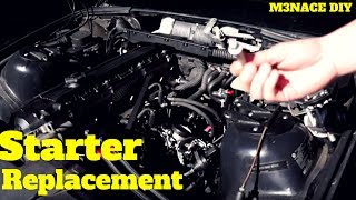 E36 Starter replacement