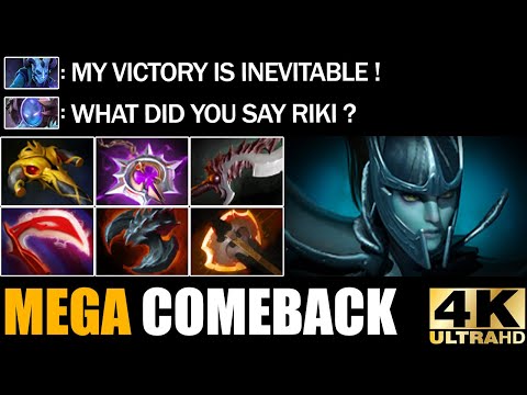 Epic Carry Battle Phantom Assassin VS Riki Crazy 48K Net Worth Comeback Dota 2 Pro Rank Gameplay