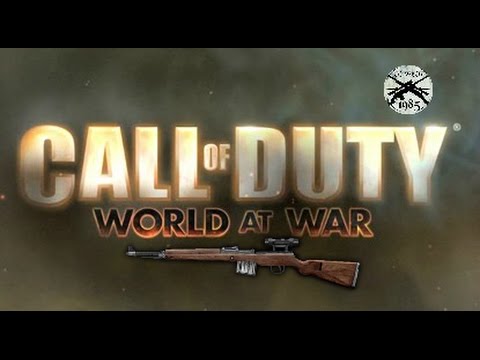 call of duty world at war sniper gameplay with baytowncowboy85