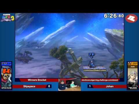 Super Bit Wars 3 Smash 3DS - Slipspace (Falcon) vs Johan (Robin,Zelda,Shulk) - Winners Bracket