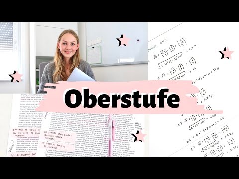 BACK TO SCHOOL 2020 (Deutsch) : Oberstufe Erfahrung, Abi Vorbereitung & Organisation