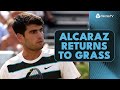 Carlos Alcaraz S First Match After Winning Roland Garros Vs Walton Queen S 2025 Highlights