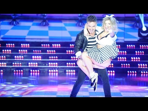 Fede Bal y Laurita Fernández impactaron al jurado con su Rock Acrobático