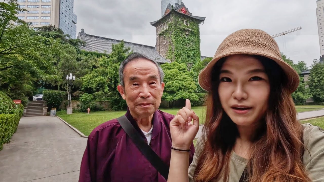 Nanjing University tour ft. my grandpa, 南京大学  | China EP9