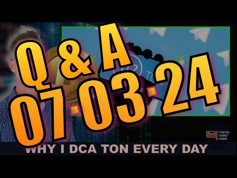 Q&A - WHY I STARTED BUYING TON COIN EVERY DAY. RISKY! WATCH OUT!!
