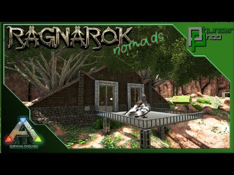 Ark: Ragnarok Nomads 58 - SERVER BASE TOUR - WHAT WE'VE MADE SO FAR