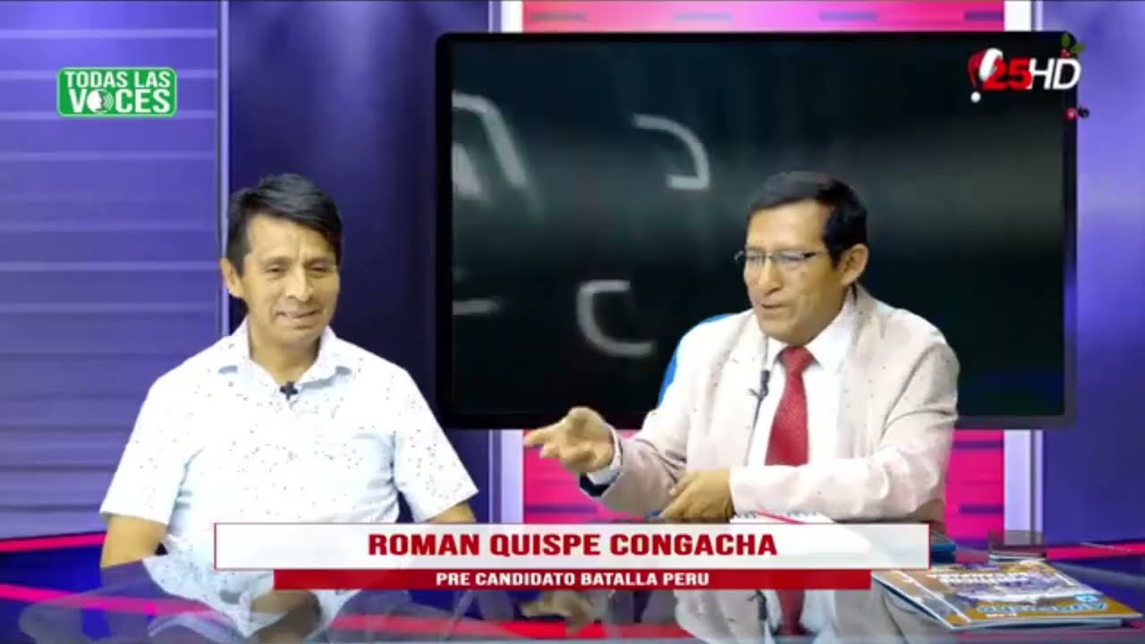 BATALLA PERU, ENTREVISTA ROMAN QUISPE CONGACHA
