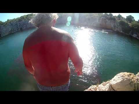 #Dangerous #splash tuffo in lake #dragoneye #marina frapa #rogoznica #tuffi