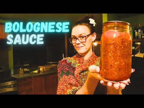 CANNING BOLOGNESE SAUCE | Hamakua Homestead