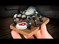 Making GRANNY S PET SPIDER In POLYMER CLAY
