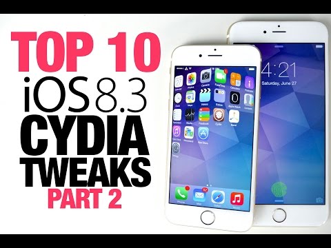 Top 10 iOS 8.3 Cydia Tweaks Part 2 - Taig 8.3 Jailbreak Compatible