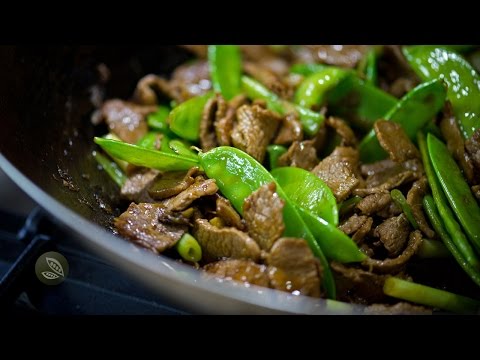 Julie Goodwin - Lamb and snow pea stir fry