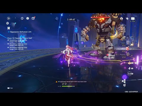 one last run before abyss reset. Raiden + Yae / 25 seconds 12-3-1