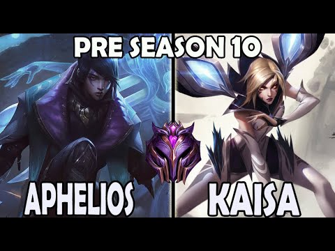 Aphelios vs Kaisa ADC Ranked Master NA (9.24)