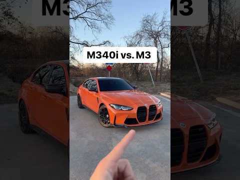 BMW M3 vs M340i Which Should You Choose?