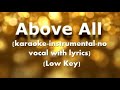 Nikita — Above All (karaoke-instrumental-no vocal with lyrics)