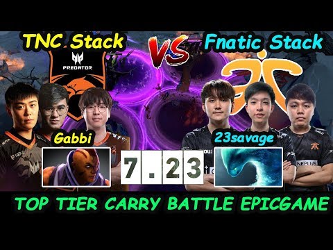 TNC Gabbi [Anti Mage] vs Fnatic.23savage [Morphling] EPICGAME 7.23 Dota 2 New Patch