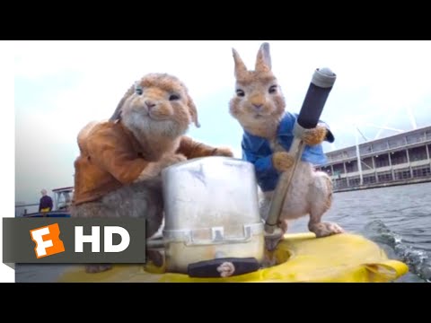 Peter Rabbit 2: The Runaway (2021) - Saving the Animals Scene (9/10) | Movieclips