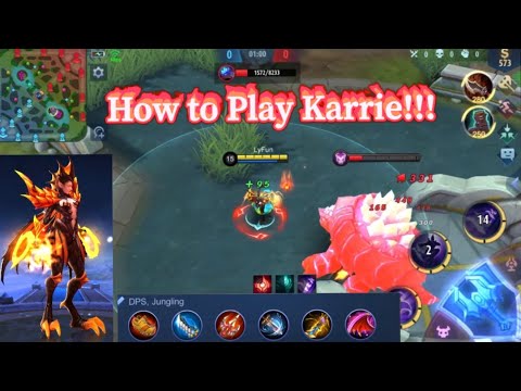 How to play Karrie like pro 2020 |Karrie Mobile Legends |Karrie Guide |MLBB/Lyfun