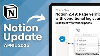 9 NEW Notion Features You Should Know About! (April 2025 Update)