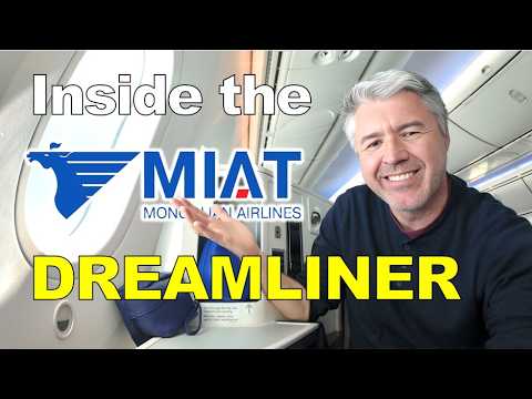 The MONGOLIAN Dreamliner. MIAT Mongolian Airlines Boeing 787 in Business Class | Flight Review