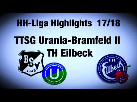Tischtennis Hamburg Liga TTSG Urania-Bramfeld ll - TH Eilbeck, 27.01.2018